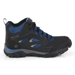 Regatta Womens/Ladies Holcombe IEP Mid Hiking Boots (Ash/Blue Opal) -Outdoor Sports k00910169876681b15bd091087d0ff642 1