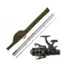 JRC Defender 12ft 3lb 3pc Carp Rod, Reel & Line Combo With Rod Sleeve