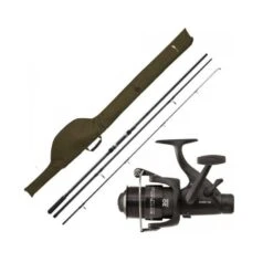 JRC Defender 12ft 3lb 3pc Carp Rod, Reel & Line Combo With Rod Sleeve