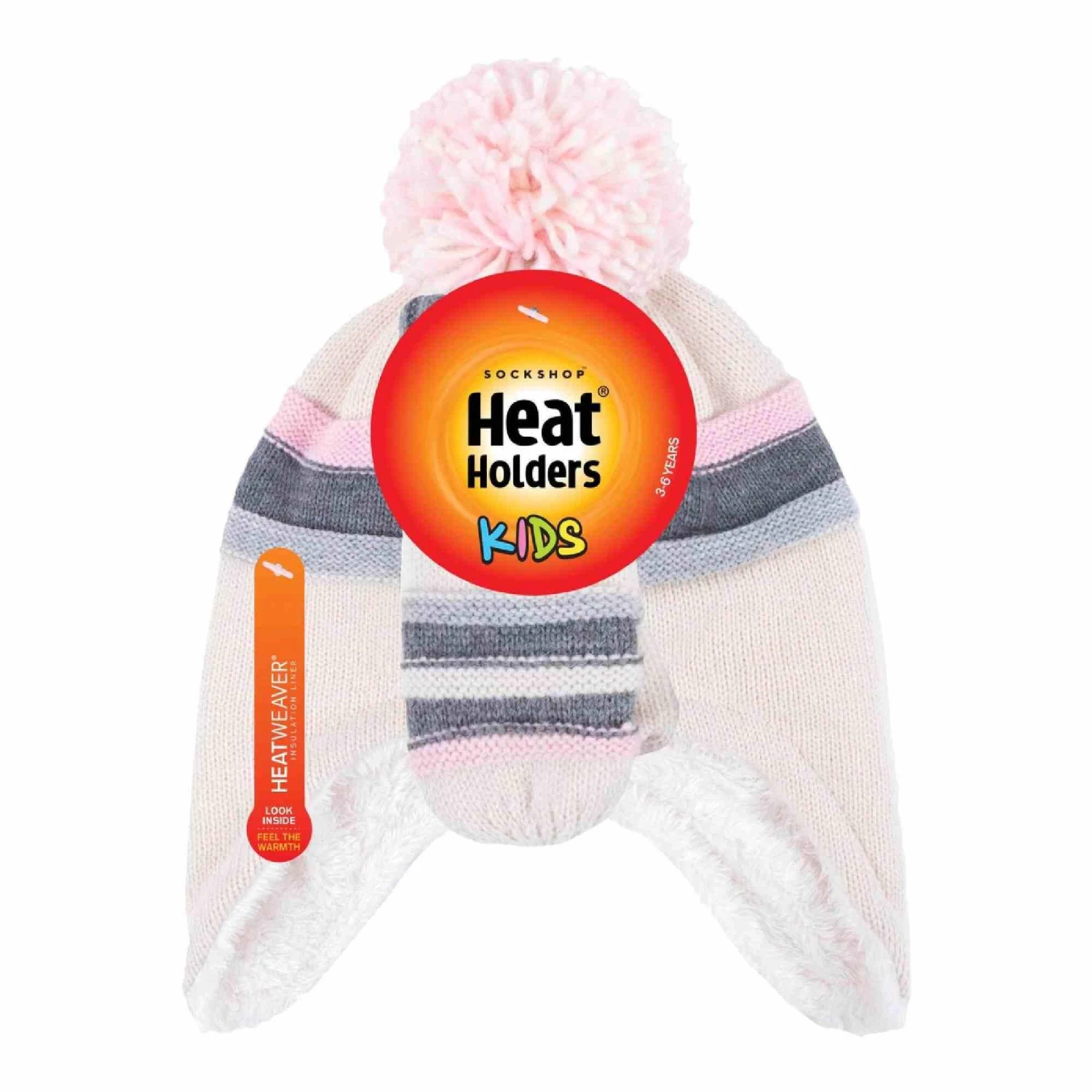 Girls Winter Warm Pom Pom Bobble Beanie Hat And Mittens Set 8 Girls Winter Warm Pom Pom Bobble Beanie Hat And Mittens Set - Image 6