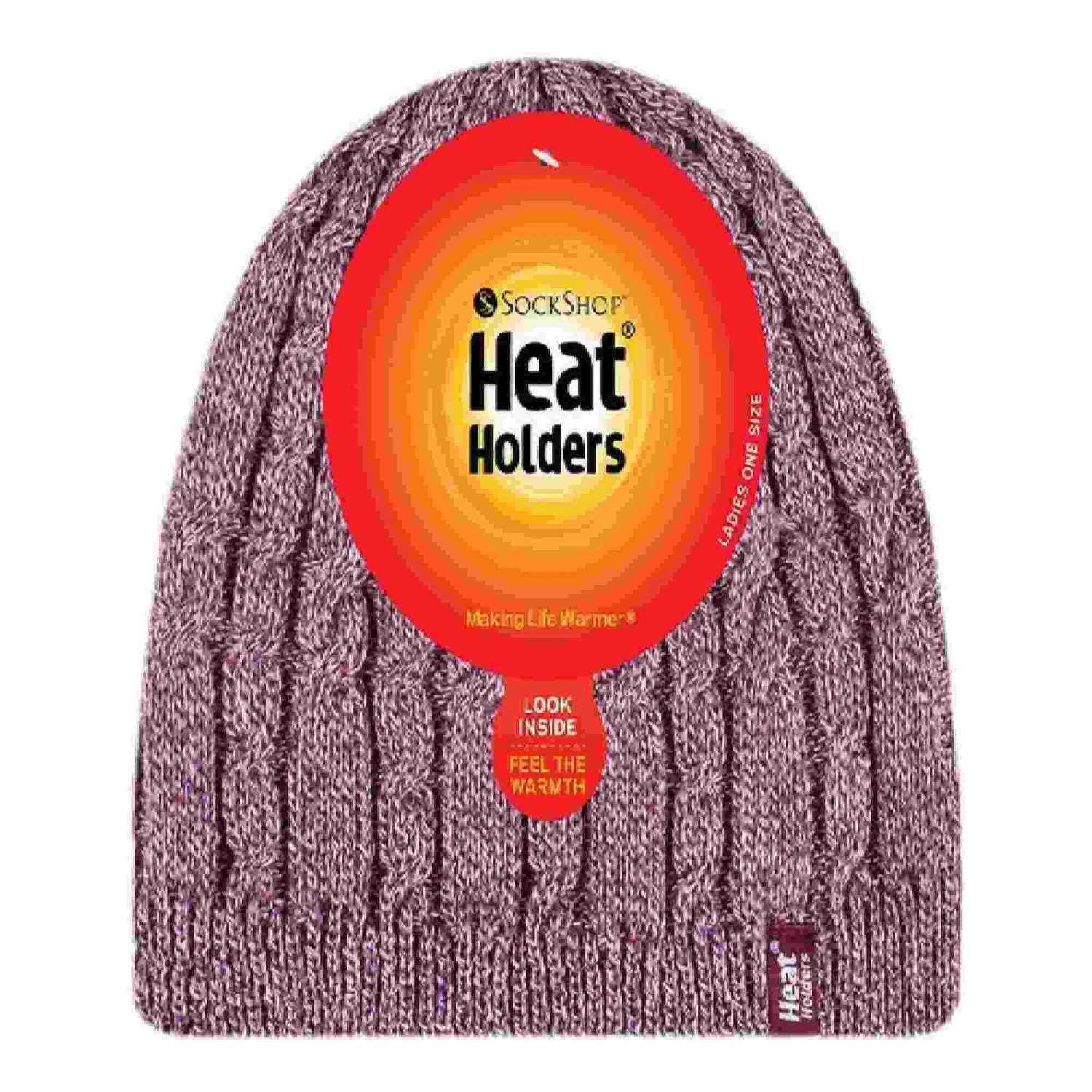 Womens Ribbed Cable Knit Fleece Lined Thermal Knitted Beanie Hat 10 Womens Ribbed Cable Knit Fleece Lined Thermal Knitted Beanie Hat - Image 8