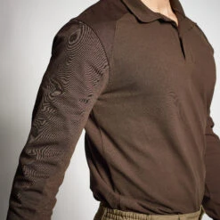 RENFORT 100 LONG-SLEEVED POLO SHIRT -Outdoor Sports k08cbf963b96293bcbc6d23defdbcec41