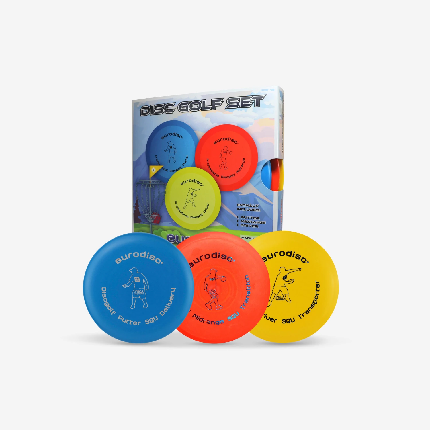 Beginner's Disc Golf Set 3 Beginner's Disc Golf Set