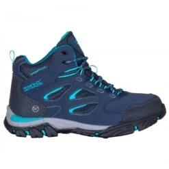 Regatta Womens/Ladies Holcombe IEP Mid Hiking Boots (Ash/Blue Opal) -Outdoor Sports k111662199b0c251c571d371e459ca6c9
