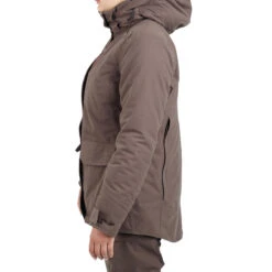 HUNTING WOMEN’S 3-IN-1 WARM WATERPROOF JACKET 500 - BROWN -Outdoor Sports k11a38c43f33912b7eb4d773a7cd685a5