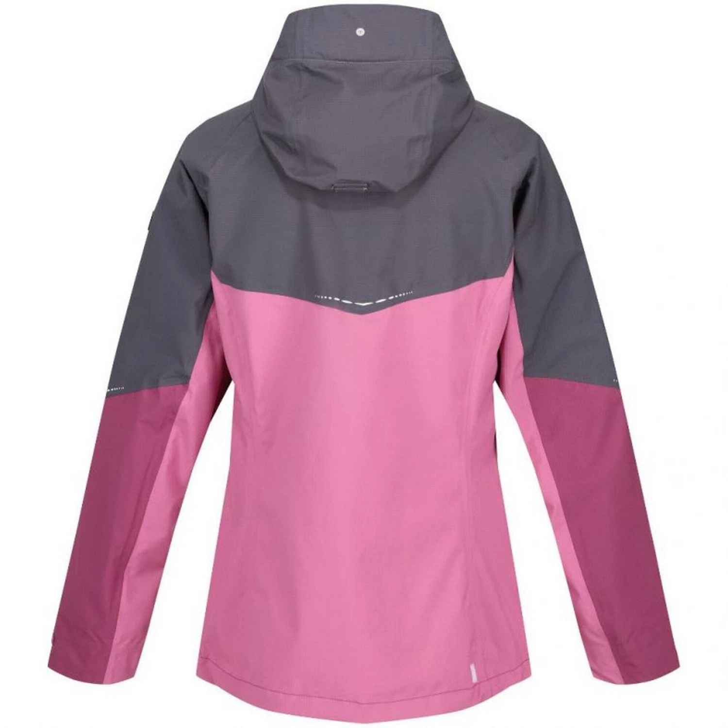 Regatta Womens/Ladies Carletta VII 2 In 1 Waterproof Jacket (Seal Grey/Amaranth Haze) 4 Regatta Womens/Ladies Carletta VII 2 In 1 Waterproof Jacket (Seal Grey/Amaranth Haze) - Image 2