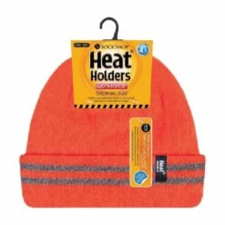 Mens Hi Vis Reflective Fleece Lined Thermal Winter Hat -Outdoor Sports k13ca0558fce856cc16a02bc4e1cef74c