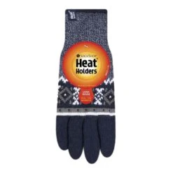 Mens Nordic Fairisle Knitted Fleece Lined Winter Thermal Gloves -Outdoor Sports k1496696a8956bc039a863a6a6f49972d