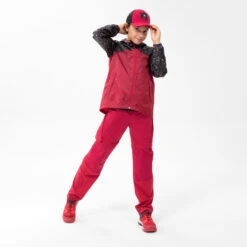 Quechua Kids’ Modulable Hiking Trousers MH500 Raspberry 7 -Outdoor Sports k14eb966c29cf5f0150d94a660b3440f0