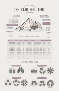 Star Bell Tent -Outdoor Sports k164cfe030aa07280122e45cbeaf620bf