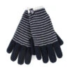 Ladies Striped Fleece Lined Knitted Warm Winter Thermal Gloves -Outdoor Sports k18b37ccf6793a779e7122370530d1cfe