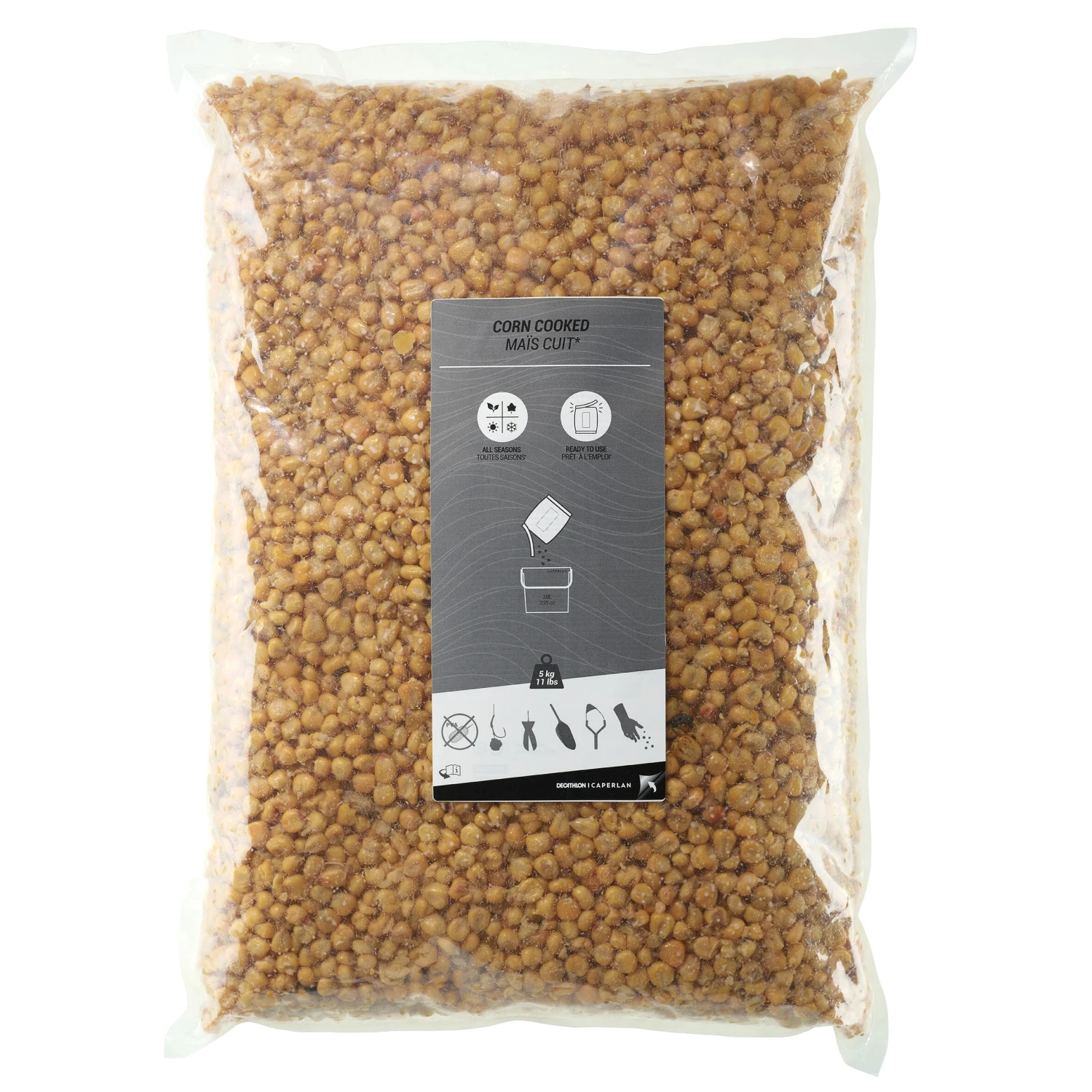 Carp-fishing Seeds 5 Kg Bag Of Maize (cooked Grains) 5 Carp-fishing Seeds 5 Kg Bag Of Maize (cooked Grains) - Image 3