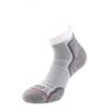 Womens/Ladies Ankle Socks (Pack Of 2) (White/Grey) -Outdoor Sports k1efb8b7b218e7235a99f7baf9f07831b