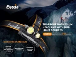 Fenix HM65R 1400 Lumen Rechargeable Headlamp -Outdoor Sports k20e327fae1856853097d4c961c7e41f3