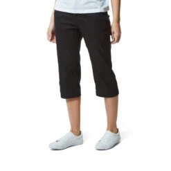 Craghoppers Womens/Ladies Kiwi Pro II Cropped Trousers (Black) 17 Craghoppers Womens/Ladies Kiwi Pro II Cropped Trousers (Black) -Outdoor Sports k21d8bb4bacf200a6f4007e9cd0c4abca