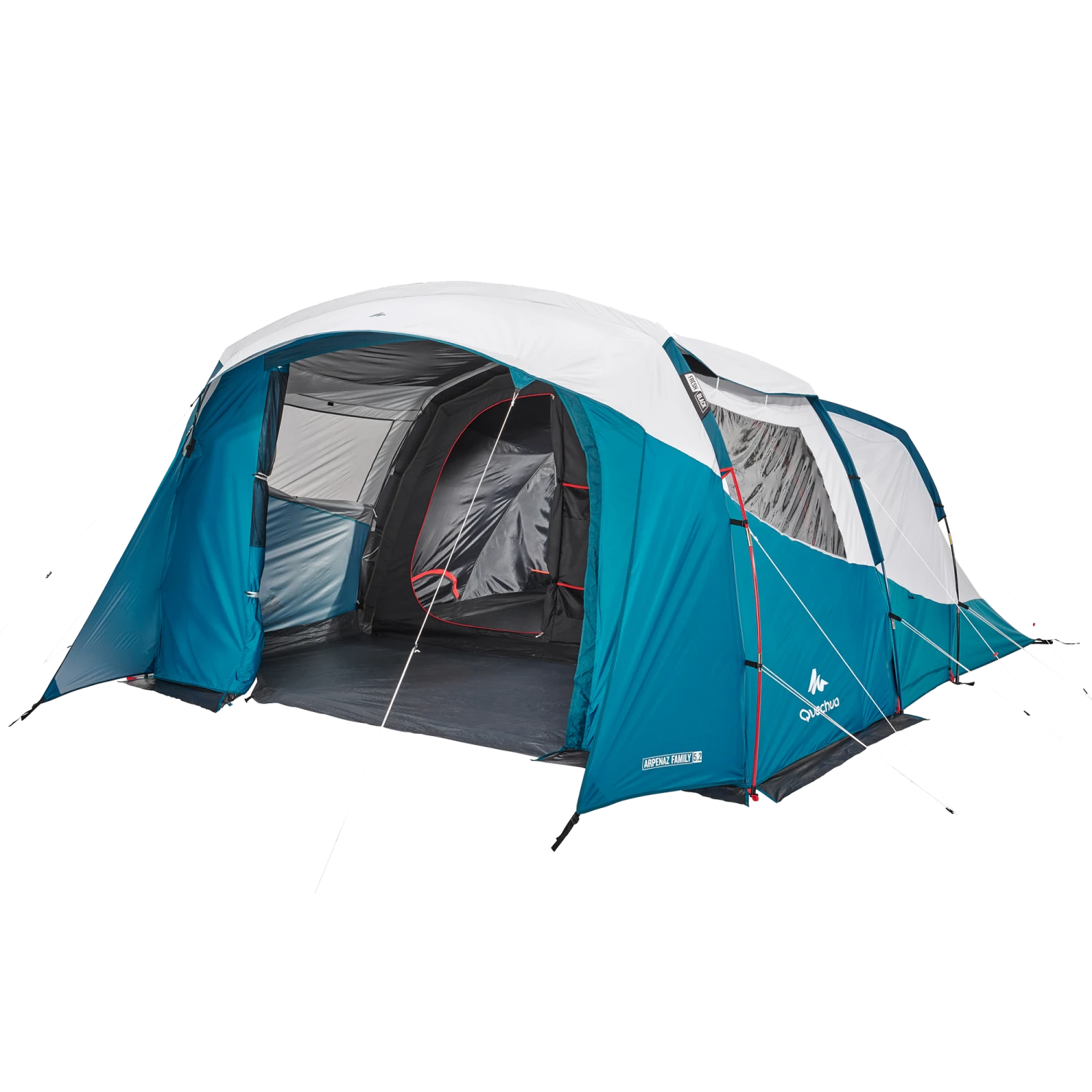 Quechua 5 Man Blackout Tent With Poles - Arpenaz 5.2 F&B 3 Quechua 5 Man Blackout Tent With Poles - Arpenaz 5.2 F&B
