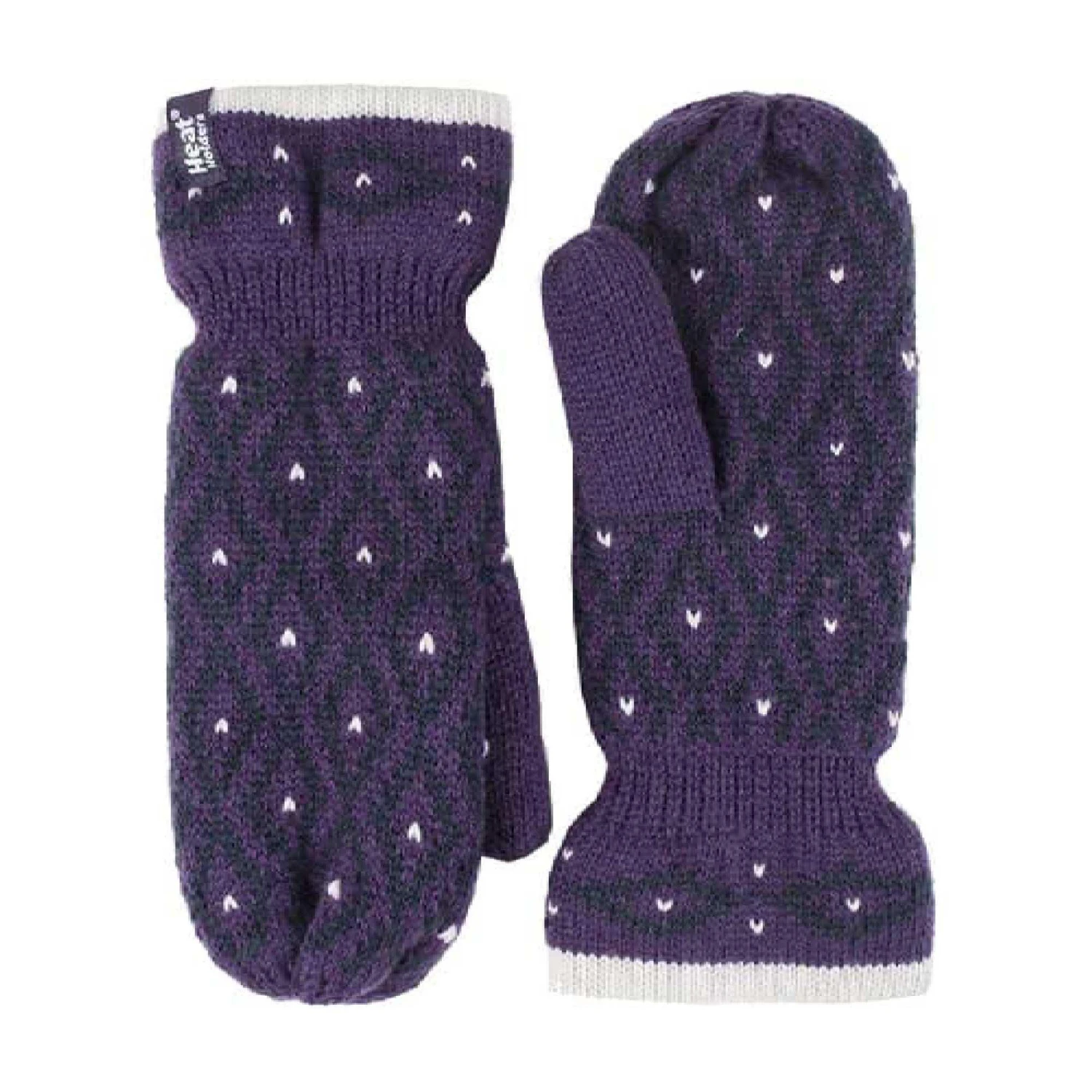 Ladies Fleece Lined Winter Warm Thermal Mittens 5 Ladies Fleece Lined Winter Warm Thermal Mittens - Image 3