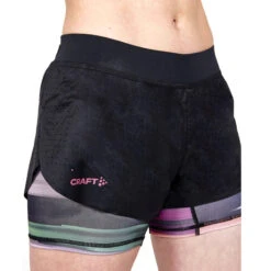 Craft Womens/Ladies CTM Distance 2 In 1 Shorts (Roxo) -Outdoor Sports k27373db4d490cee67036d85abc12d296