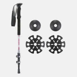 Hiking Snowshoes Pack With Small Deck - TSL 2.08 HIKE - Pink - Aluminium Poles 3 -Outdoor Sports k27cde32e115898035c13ee6c580d1c8c