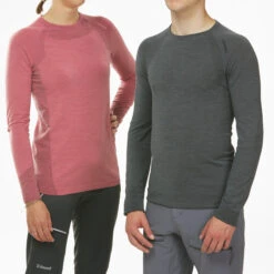 Simond Women's Long Sleeve Seamless Wool T-Shirt -Outdoor Sports k28e9cfec3ee7b593c83ca5a866ce04a1 1