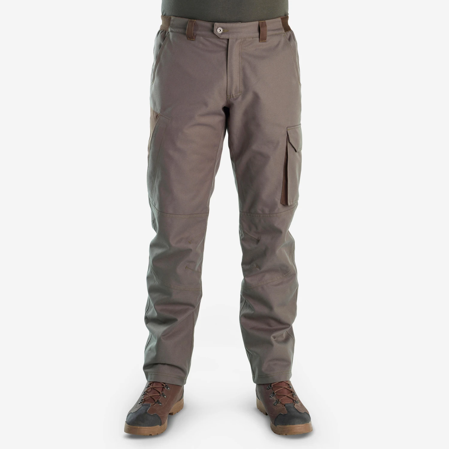 WARM WATERPROOF HUNTING TROUSERS 500 5 WARM WATERPROOF HUNTING TROUSERS 500 - Image 3