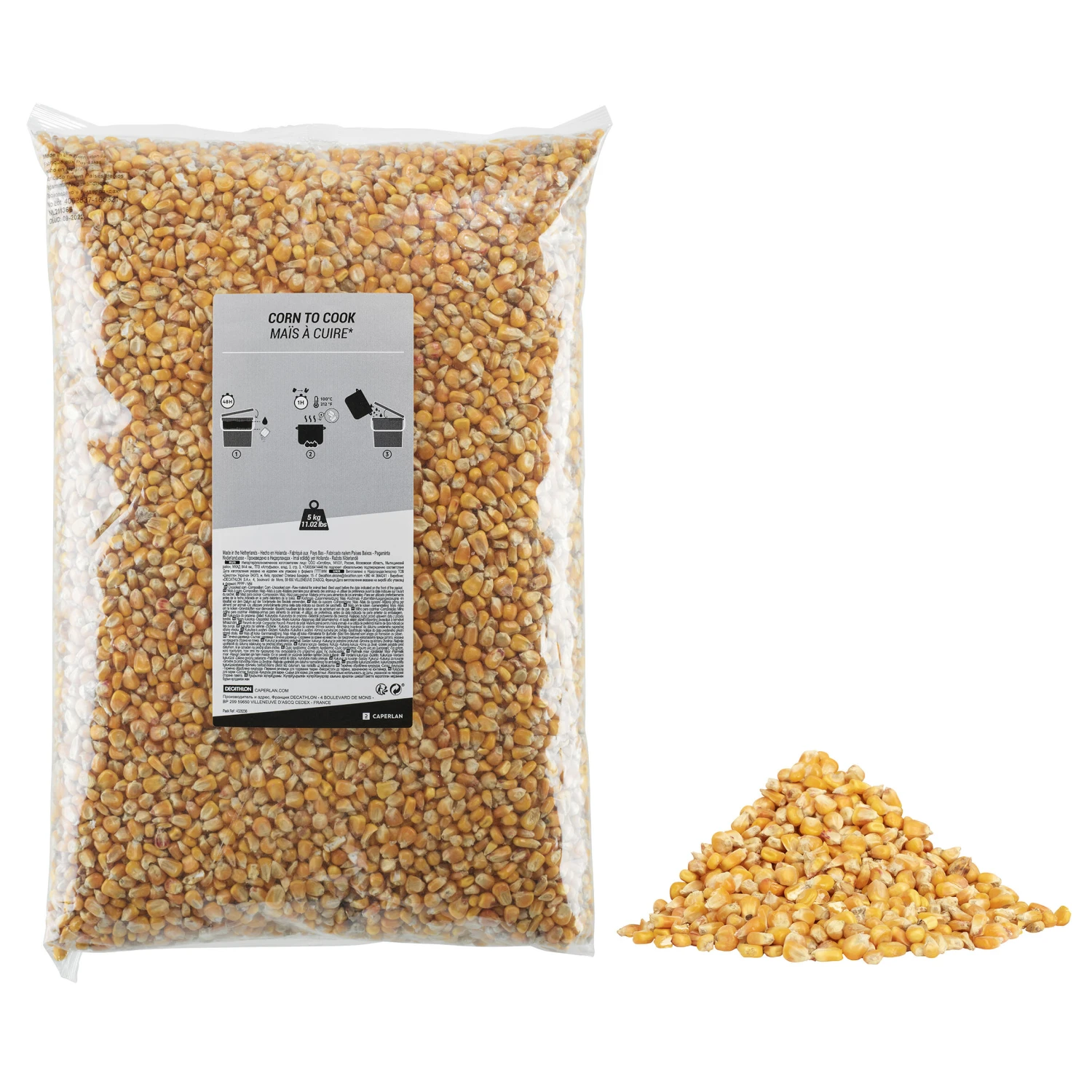 CARP FISHING DRIED SEEDS MAIZE 5 KG 3 CARP FISHING DRIED SEEDS MAIZE 5 KG