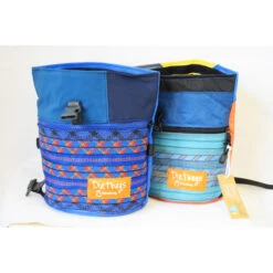 Boulder Bag Made With Recycled Climbing Rope And Upcycled Fabric. Rainbow -Outdoor Sports k369ec1fdaa506668767ef9da93f49436