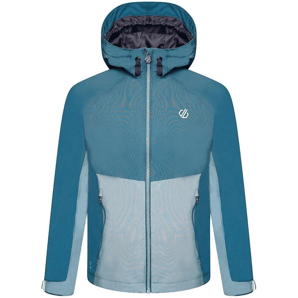 Dare 2b Childrens/Kids In The Lead II Waterproof Jacket (Black/Ebony Grey) 10 Dare 2b Childrens/Kids In The Lead II Waterproof Jacket (Black/Ebony Grey) - Image 8