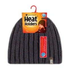 Mens 3.4 TOG Fleece Lined Ribbed Knitted Thermal Winter Hat 17 Mens 3.4 TOG Fleece Lined Ribbed Knitted Thermal Winter Hat -Outdoor Sports k38db322b795159ec9491f8c991fc0432