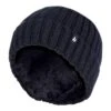 Girls Thick Chunky Ribbed Beanie Hat With Bobble For Winter -Outdoor Sports k3bdf12ffa074e136df6dcab3d7982a82