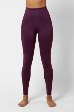 Extra Strong Compression Tummy Control Sport Running Leggings Burgundy -Outdoor Sports k3cf8a09252d801927bcdafae31dbf448