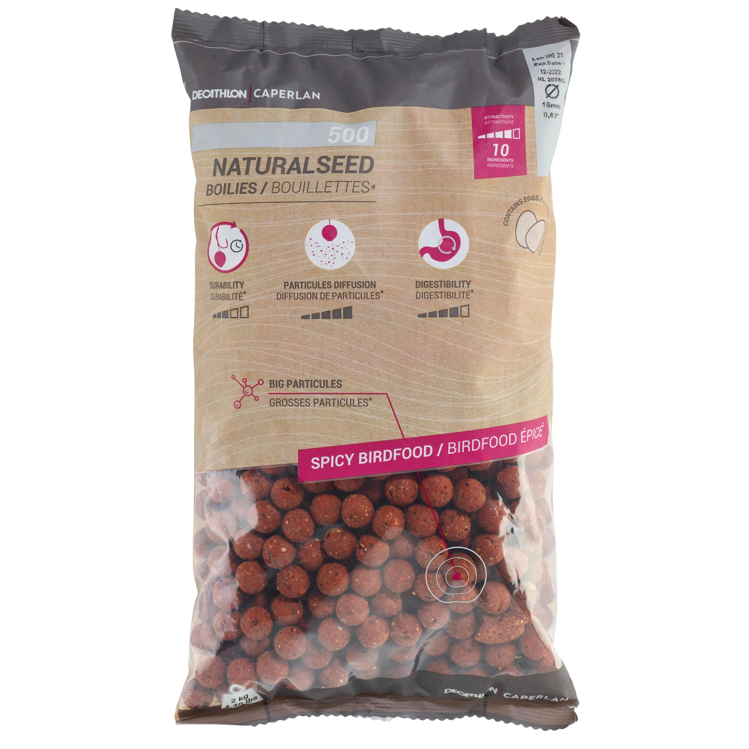 Carp Fishing Boilies NATURALSEED 16mm 2kg - Mussel 8 Carp Fishing Boilies NATURALSEED 16mm 2kg - Mussel - Image 6