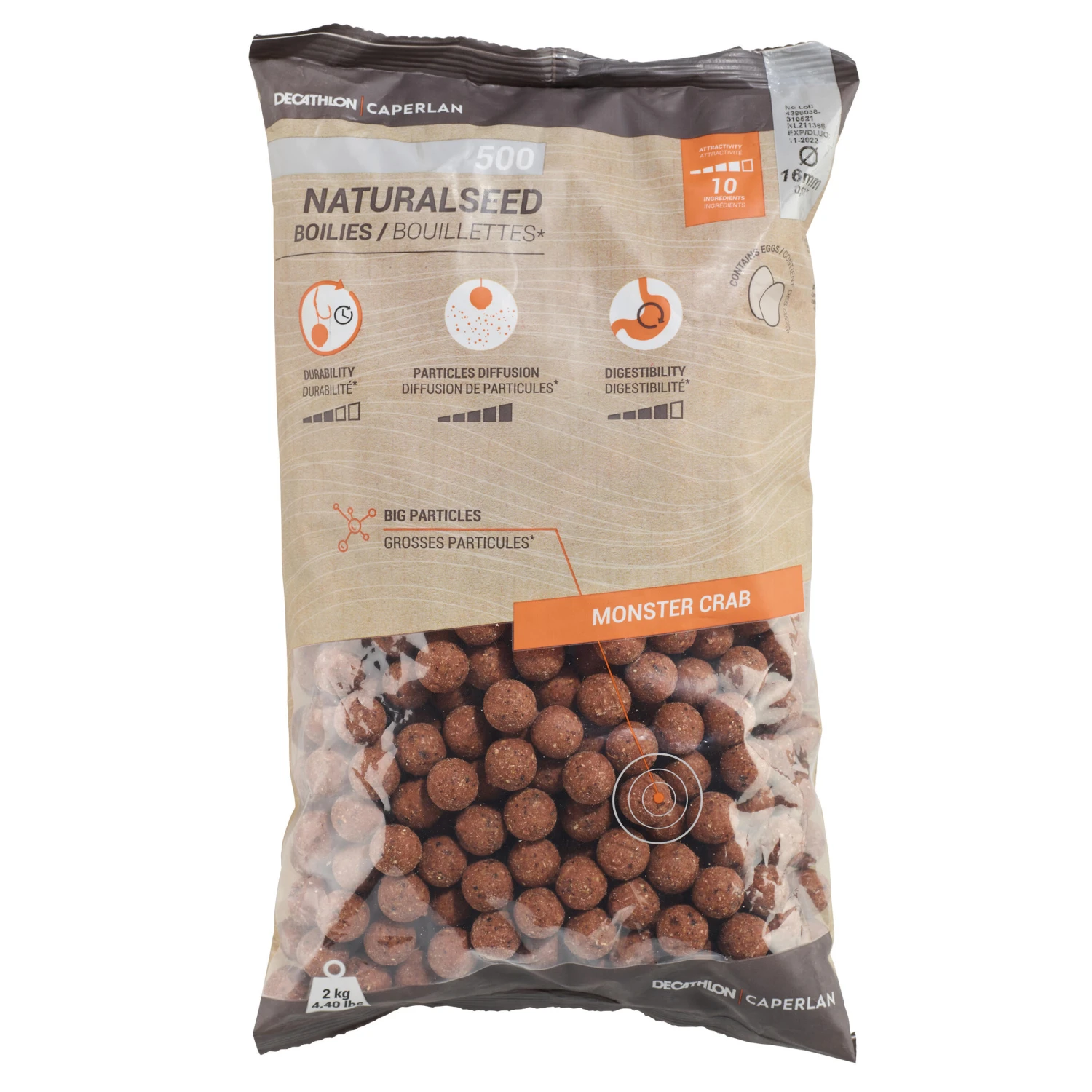 Carp Fishing Boilies NATURALSEED 16mm 2kg - Mussel 17 Carp Fishing Boilies NATURALSEED 16mm 2kg - Mussel - Image 15