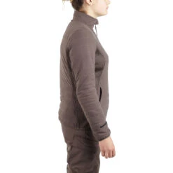 HUNTING WOMEN’S 3-IN-1 WARM WATERPROOF JACKET 500 - BROWN -Outdoor Sports k43f61fa3a1a28cb6b08989cf3c313faa