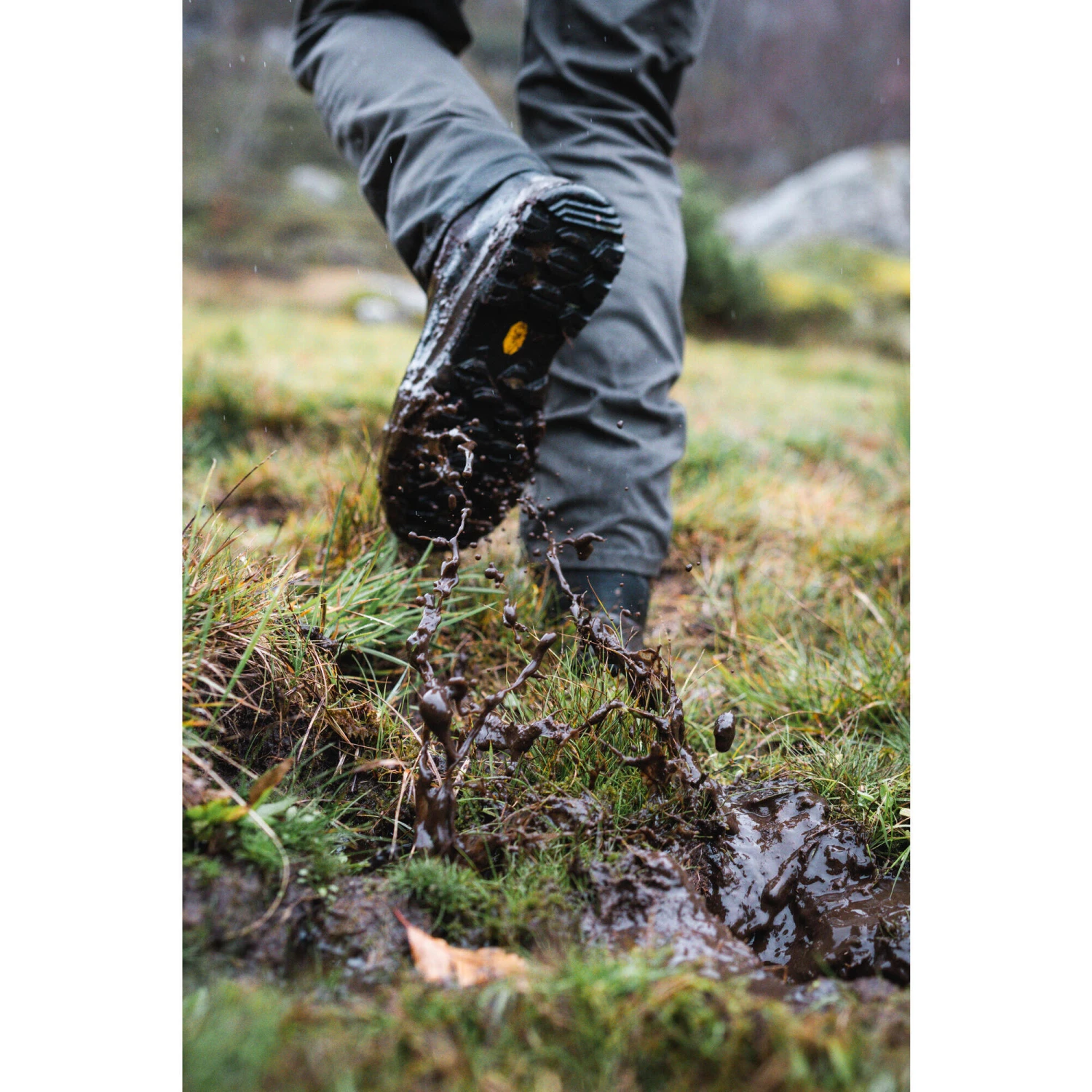 Waterproof Country Sport Boots Brown Crosshunt 500 V2 6 Waterproof Country Sport Boots Brown Crosshunt 500 V2 - Image 4