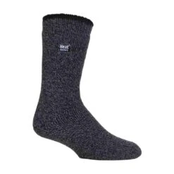 Mens Winter Merino Wool Thermal Socks With Reinforced Heel And Toe