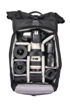Vanguard VEO Select 43RB BK - Roll-Top Camera Backpack -Outdoor Sports k461fe6d3aac350d3fcb85d92d12e9bf4