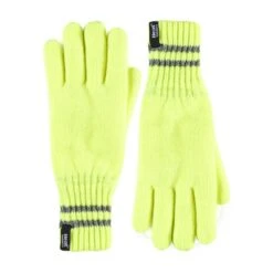 Mens Hi Vis Reflective Fleece Lined Thermal Winter Gloves -Outdoor Sports k4a4cf11ed84a93ae4a9da9c19c231d56