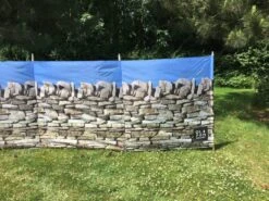 OLPRO Stone Wall 5 Pole Wooden Windbreak -Outdoor Sports k4b1b1f8f45a9461e2deba0efc96767e2