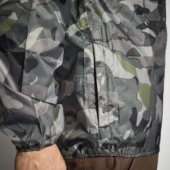 WATERPROOF LIGHT JACKET CAMO 100 -Outdoor Sports k4be0221f2861596ba03ce873021ca900