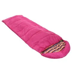 Regatta Hana 200 Polyester Mummy Sleeping Bag (Duchess Pink Stripe)