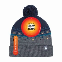Mens Thin Knit Fleece Lined Pom Pom Hat | Patterned | For Winter 11 Mens Thin Knit Fleece Lined Pom Pom Hat | Patterned | For Winter -Outdoor Sports k4d141777f3215454466575786d9b9abd