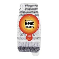 Ladies Warm Fairisle Patterned Thermal Fingerless Converter Gloves -Outdoor Sports k4dbf178c47ed059ee6c3ceed2a12a272