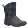 Muck Boots Womens/Ladies Muckster II Mid Wellington (Black/Grey Plaid) -Outdoor Sports k4efd2190fe6cba2703c8c89c1e64bf73