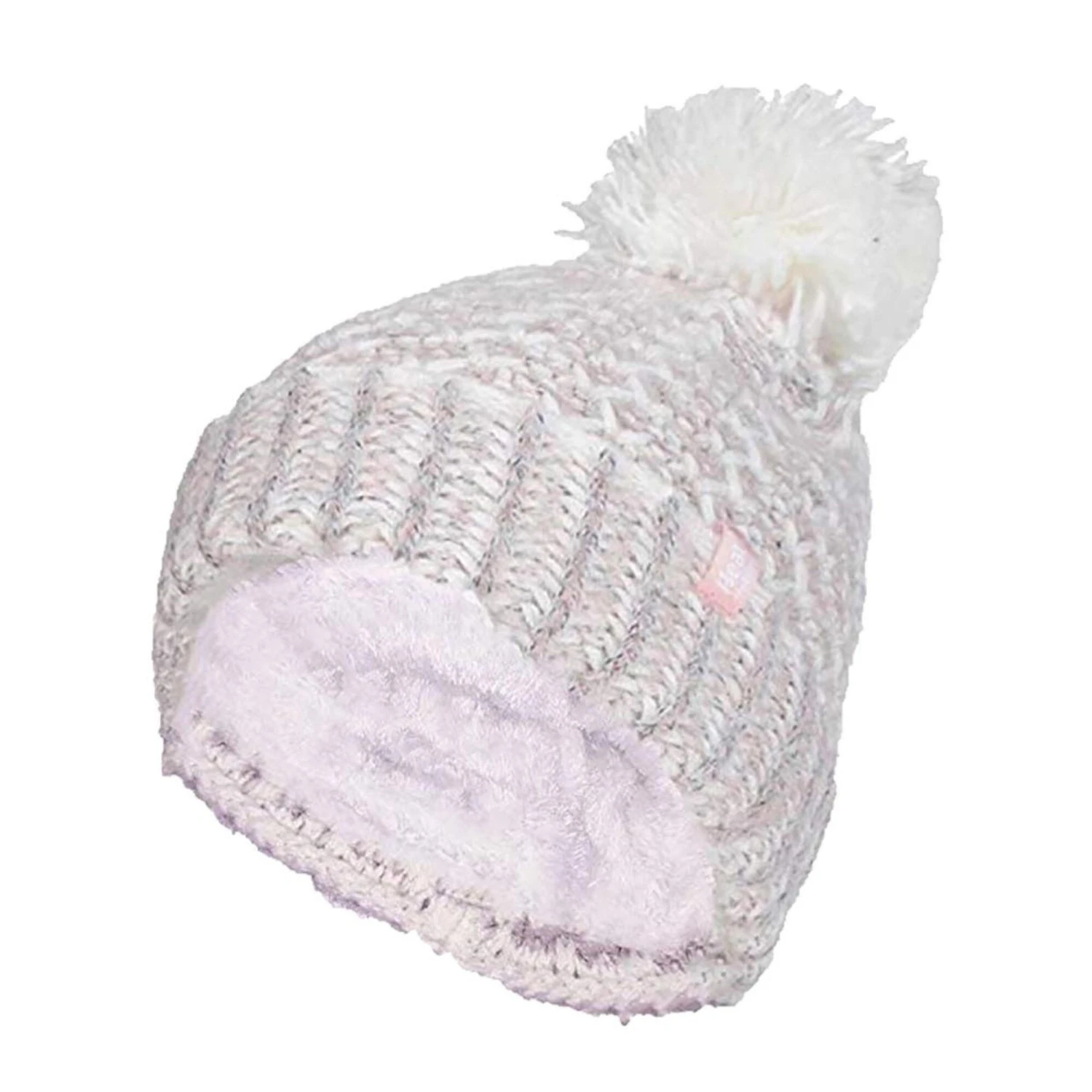 Ladies Fleece Lined Cuffed Thermal Winter Bobble Hat With Pom Pom 7 Ladies Fleece Lined Cuffed Thermal Winter Bobble Hat With Pom Pom - Image 5