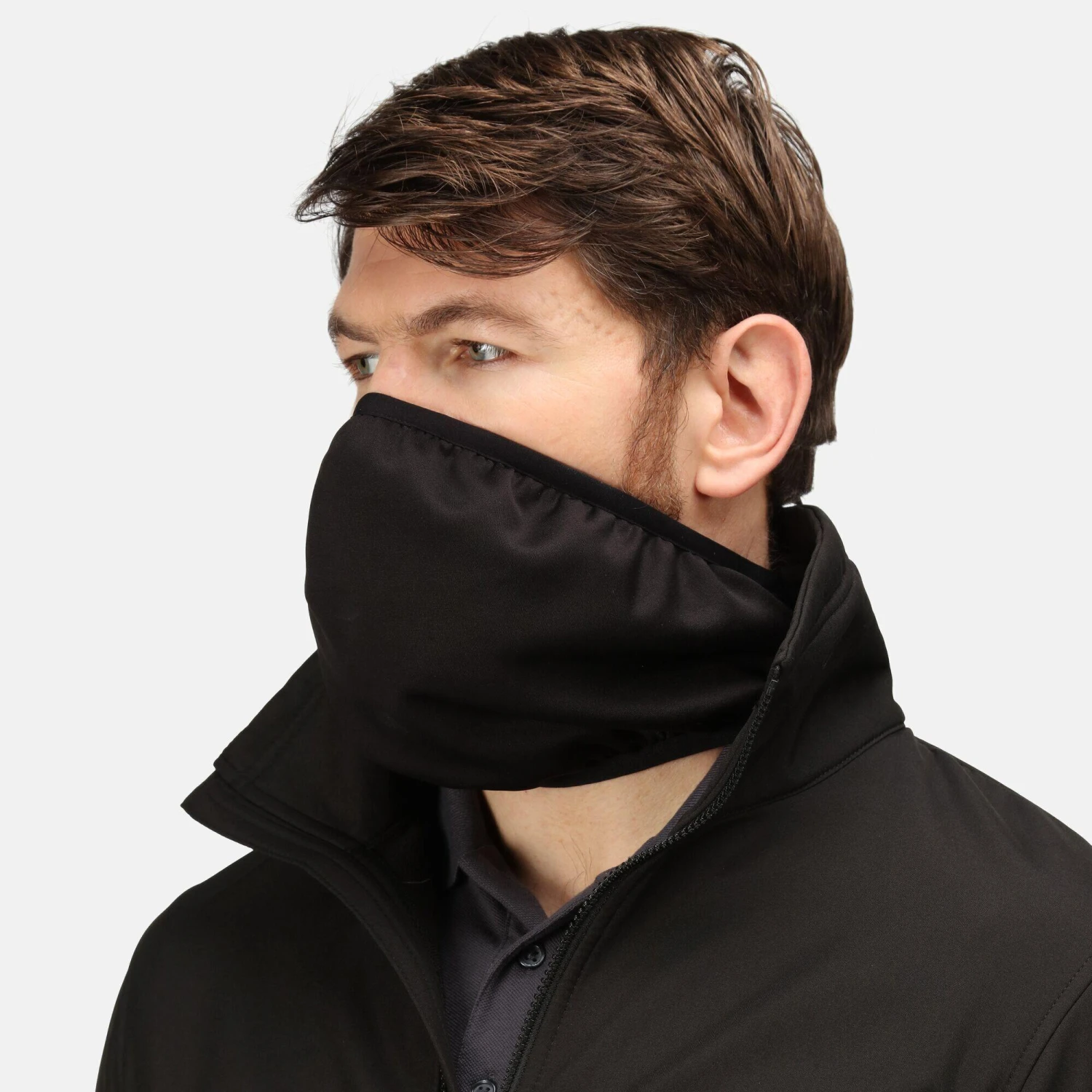 Regatta Mens Pro Soft Shell Jacket (Black) 5 Regatta Mens Pro Soft Shell Jacket (Black) - Image 3