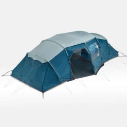 Quechua 8 Man Tent With Poles - Arpenaz 8.4 -Outdoor Sports k517ab793fd4d31387b77f523bea13a02