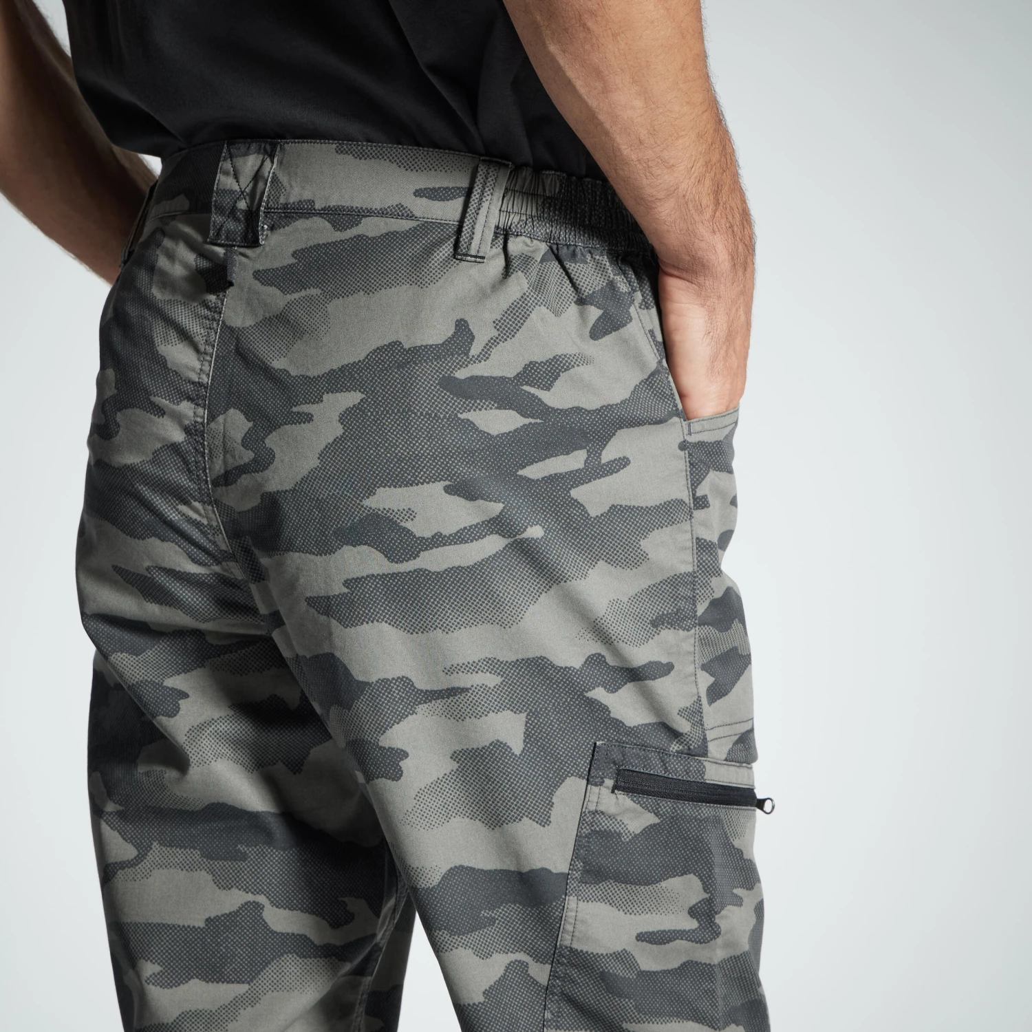 LIGHT TROUSERS 100 CAMO HALFTONE GREEN 13 LIGHT TROUSERS 100 CAMO HALFTONE GREEN - Image 11