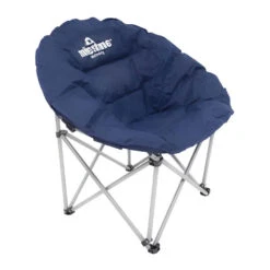 Milestone Navy Blue Deluxe Moon Chair -Outdoor Sports k5210ef45bd787d8fcae5f1918225563f