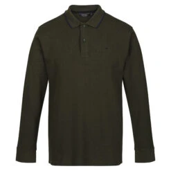 Regatta Mens Leaonzo LongSleeved Polo Shirt (Syrah Red) -Outdoor Sports k546c3ef6e2f08218e2269ece8a75dc93